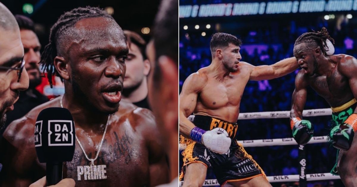 KSI frustrated at Tommy Fury (Credit- Marca)