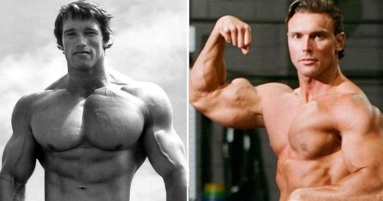 Arnold Schwarzenegger and Joel Kellett