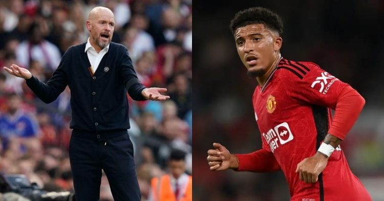 Report on Jadon Sancho as the English winger is betrayed by his close friends in the dressing room of Manchester United.