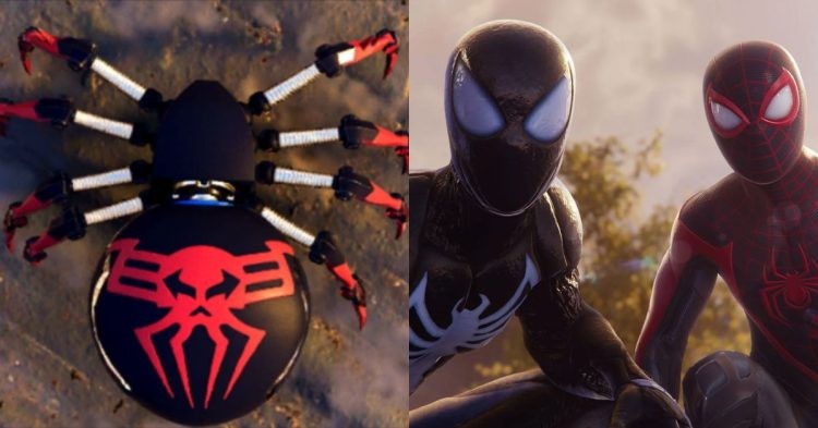 Spiderman 2 has 42 spider-bots all around the game world