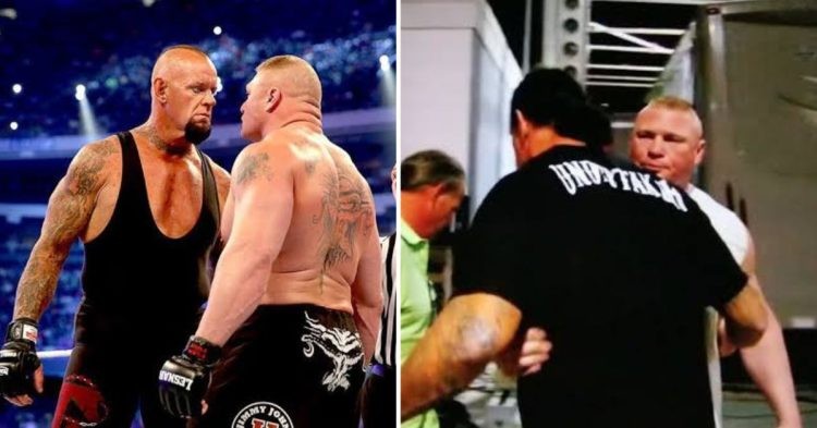 Brock Lesnar and The Undertaker