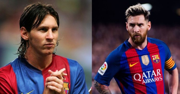 Lionel Messi's hairstyle