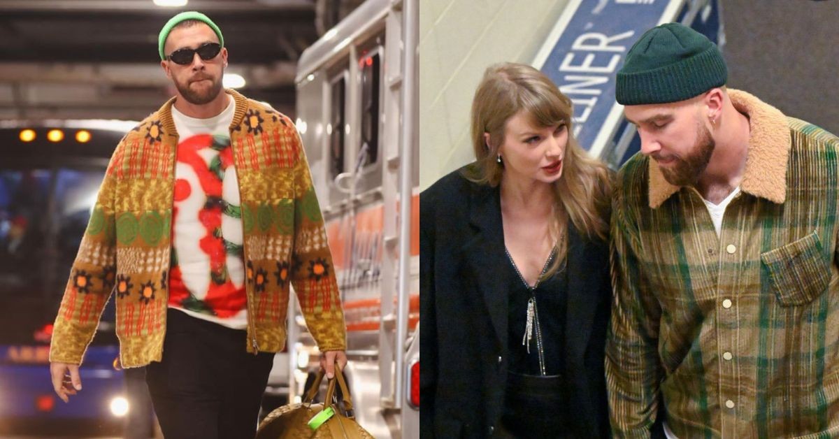 Travis Kelce and Taylor Swift (credits -X) 