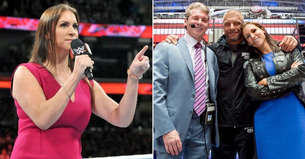 Stephanie McMahon, Triple H and Vince McMahon