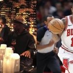 Chicago Bulls' DeMar DeRozan, Jimmy Butler and Kyle Lowry