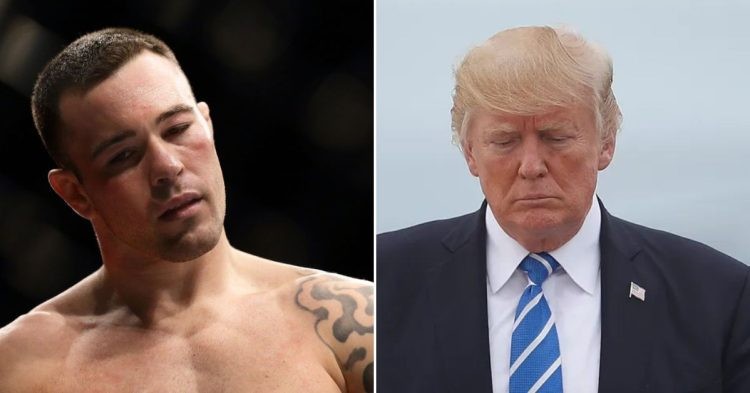 Colby Covington and Donald Trump (Credit- MMA India and Al Jazeera)