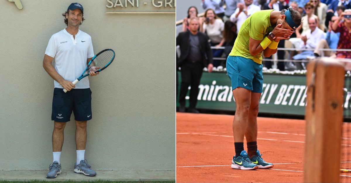 Carlos Moya and Rafael Nadal. (Credits- X)