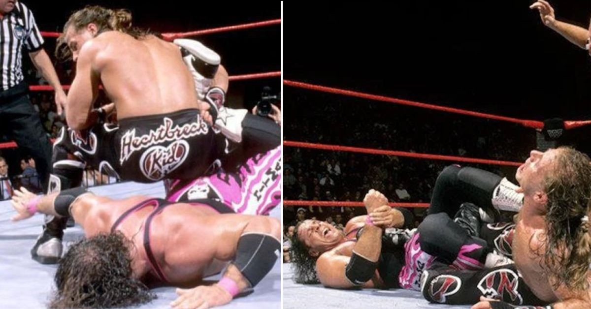 Bret Hart and Shawn Michaels