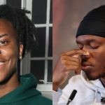 Report on KSI and IShowSpeed as the YouTuber duo mock each other on live stream in a friendly trolling that ended bad for the Britisher.