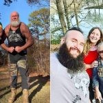 Braun Strowman with his family