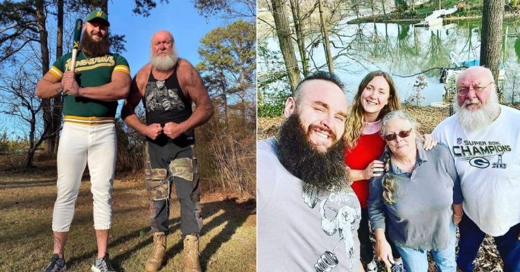 Braun Strowman with his family