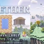 The Aether mod in Minecraft