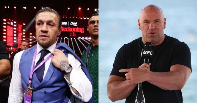Conor McGregor issues a message to Dana White