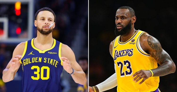 NBA Superstars Stephen Curry and LeBron James (Credits - Investopedia and Getty Images)