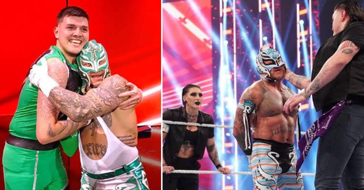 Dominik Mysterio went from helping his father to turning against him