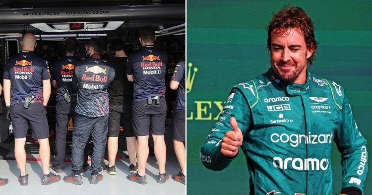 Fernando Alonso admits to admiring a certain Red Bull legend. (Credits - Planet F1, Motorsport)
