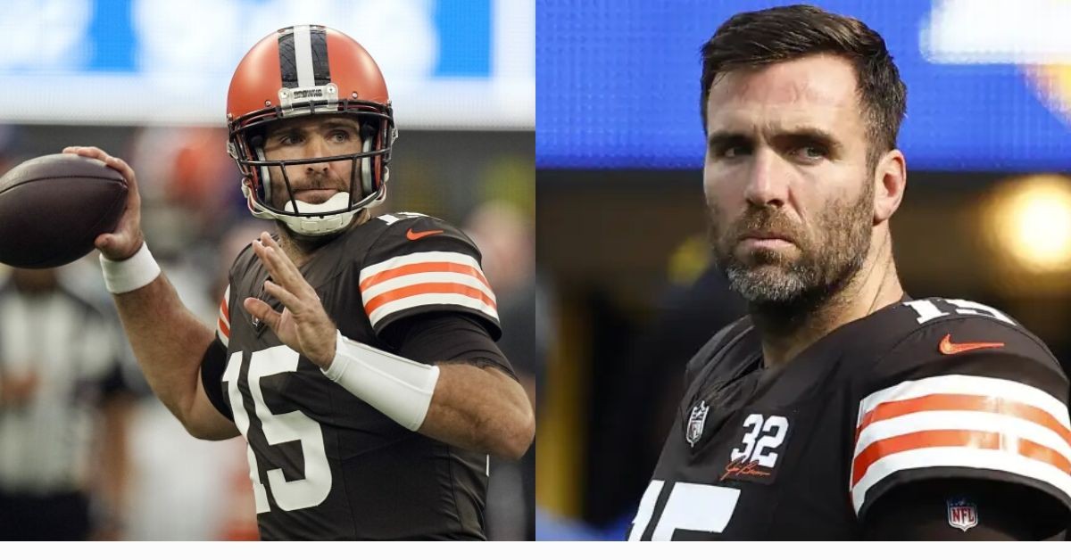 Joe Flacco joined hands with Cleveland Brown
