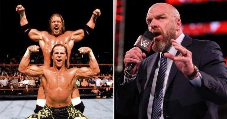 Triple H and Shawn Michaels started the popular faction