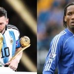 Lionel Messi and Didier Drogba