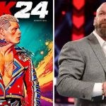 Cody Rhodes WWE 2K24 poster