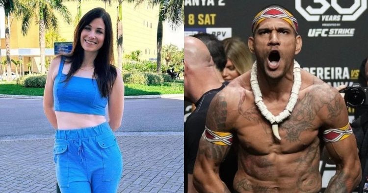 Report on Alex Pereira as the girlfriend of UFC light heavyweight champion breaks her silence after split with the Brazilian athlete.
