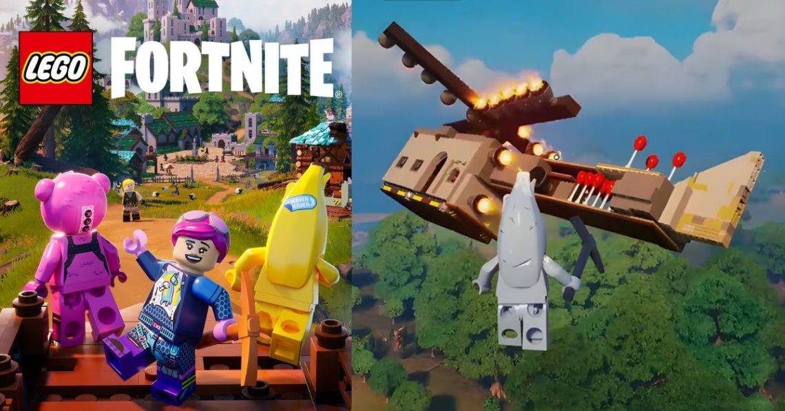 LEGO Fortnite player invents fully functional in-game helicopter - Dexerto