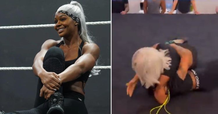 Jade Cargill was seen training with a WWE Veteran