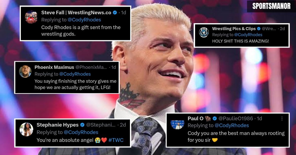 fans on Cody Rhodes' latest generosity