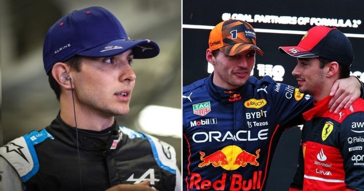 Esteban Ocon in pain as he is not able to compete with Max Verstappen and Charles Leclerc. (Credits - Racing News 365, Formula 1 News UK)