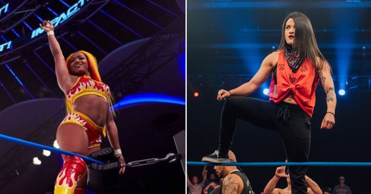 Kiera Hogan and Diamante were previously in Impact Wrestling