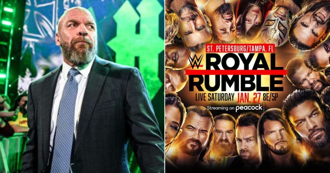 Triple H & Royal Rumble 2024 poster