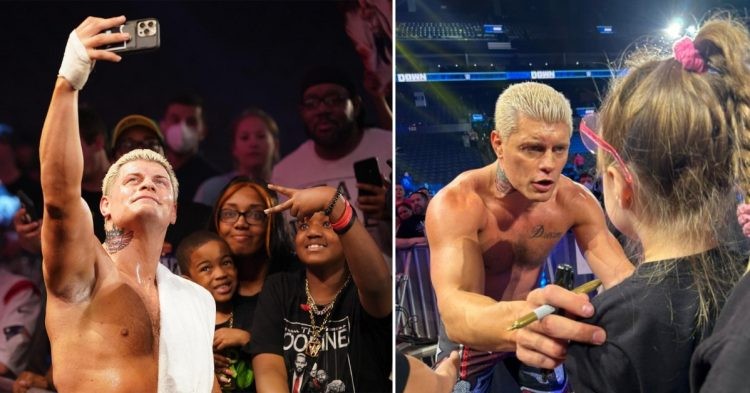 Cody Rhodes loves his fans