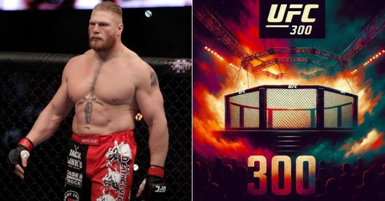 Brock Lesnar to headline UFC 300