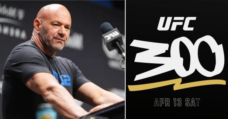 Dana White announces first UFC 300 title fight