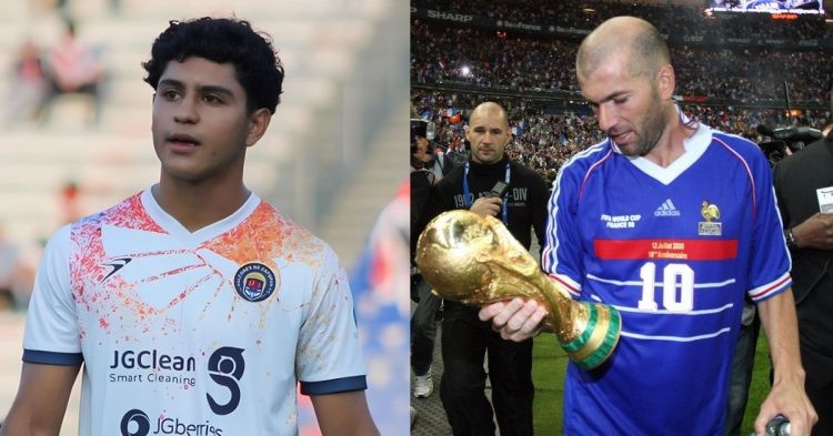 Zinedine Sidane and Zinedine Zidane