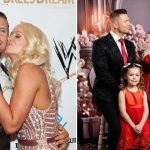 The Miz and Maryse with their Daughters