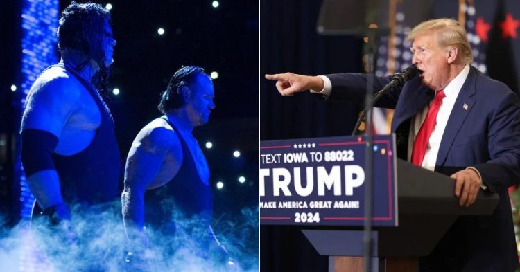 Kane, The Undertaker, and Donald Trump