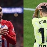 Report on Angel Correa as the Atlético Madrid player was held at gunpoint by thieves at his home in Madrid.