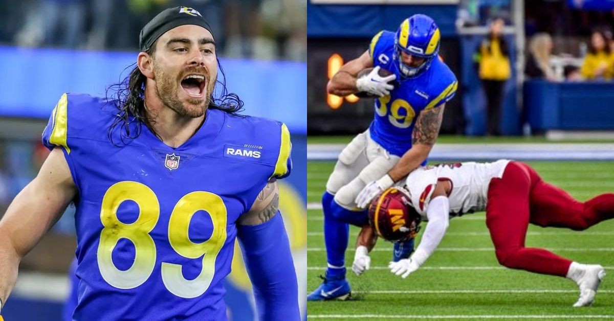 Tyler Higbee gets injured in the Wild Card Game against the Lions