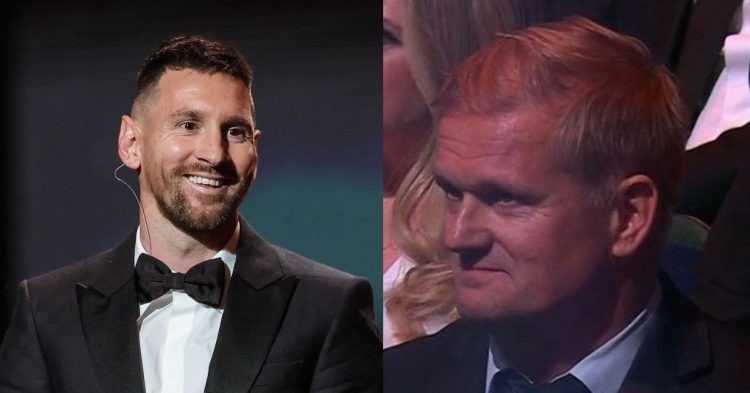 Lionel Messi and Alf-Inge Haaland