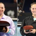 Jelena Ostapenko and Daria Kasatkina, finalists at 2024 Adelaide International