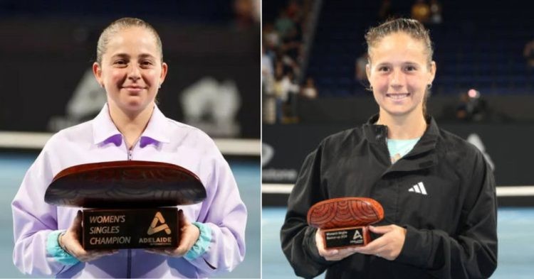 Jelena Ostapenko and Daria Kasatkina, finalists at 2024 Adelaide International