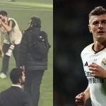 Report on Toni Kroos as the German midfielder respond to the fan reception of him during the Spanish Super Cup in Saudi Arabia.