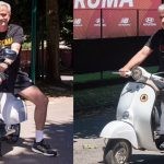 Report on Jose Mourinho as the former AS Roma manager first went viral in his stint in Rome due to the Italian scooter, Vespa.