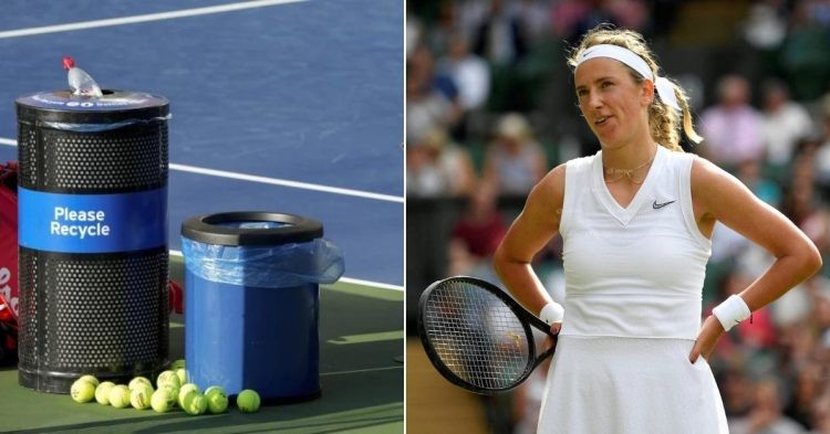 Victoria Azarenka was critical of the waste management at the Australian Open. (Credits- AP Photo/ Mary Altaffer, Reuters)