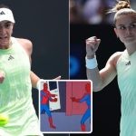 Elina Avanesyan, Maria Sakkari, Australian Open