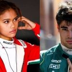Bianca Bustamante left Lance Stroll right Credits Daily Express PlanetF1
