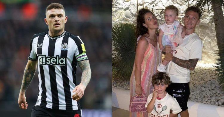 Report on Kieran Trippier and his family as the Newcastle United's full back is speculated to move away from England.