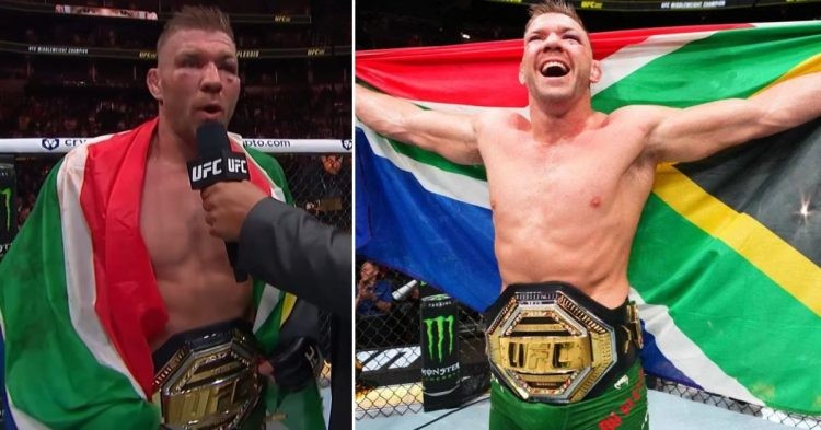 South African Dricus du Plessis is the UFC Middleweight champion