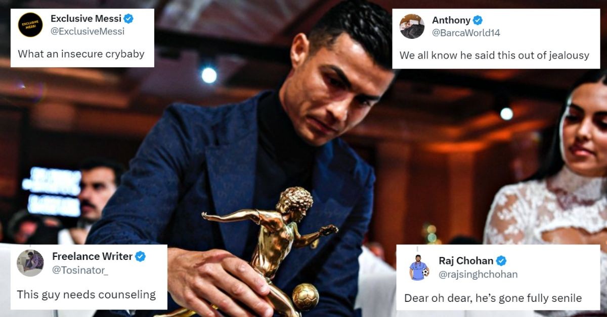 Soccer fans scorch Cristiano Ronaldo for taking digs at Lionel Messi